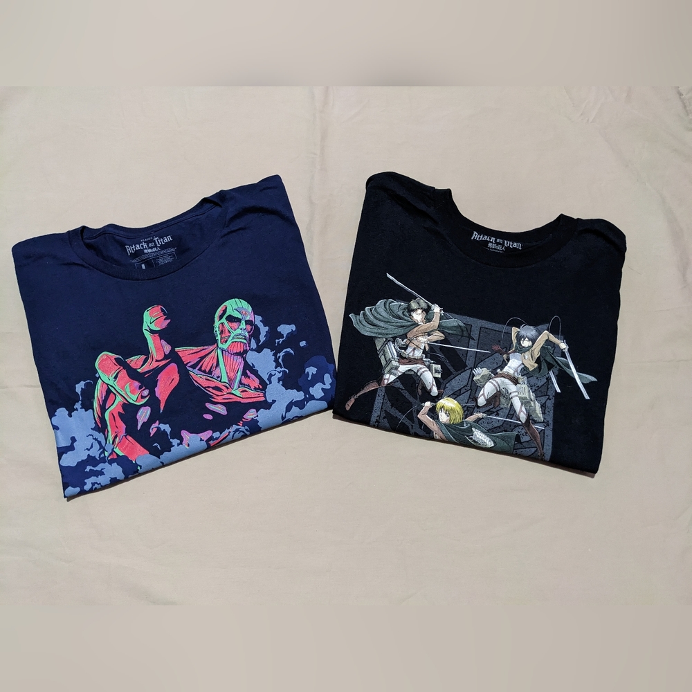 Attack on Titans shirts mens